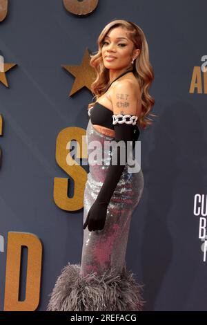 2023 BET Awards Ankunft im Microsoft Theater am 25. Juni 2023 in Los Angeles, CA mit GloRilla, wo: Los Angeles, Kalifornien, USA, wenn: 25. Juni 2023 Guthaben: Nicky Nelson/WENN Stockfoto