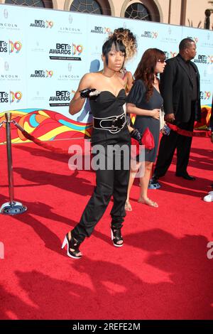 Lil' Mama, die am 28. Juni 2009 bei den BET Awards 2009 im Shrine Auditorium in Los Angeles, Kalifornien, ankommt. ©2008 Kathy Hutchins / Hutchins Photo Stockfoto