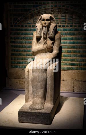 Kairo, Ägypten - 24. Dezember 2022: Ausstellungen des Kairo Museums. Stockfoto