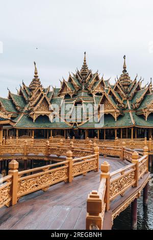 Antike Stadt in Bangkok, Thailand, das antike Siam, Muang Boran Stockfoto
