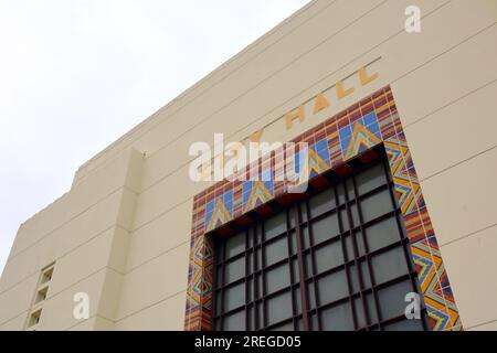 Santa Monica, Kalifornien: Santa Monica Rathaus an der 1685 Main Street, Santa Monica Stockfoto