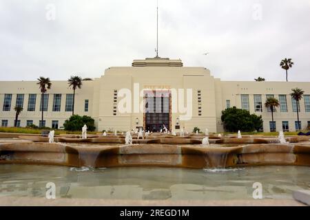 Santa Monica, Kalifornien: Santa Monica Rathaus an der 1685 Main Street, Santa Monica Stockfoto