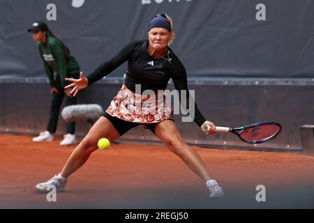 Hamburg, Hamburg, Deutschland. 27. Juli 2023. DIANA SHNAIDER in Aktion während der HAMBURG EUROPEAN OPEN - Hamburg - Frauen Tennis, WTA250 (Kreditbild: © Mathias Schulz/ZUMA Press Wire) NUR REDAKTIONELLER GEBRAUCH! Nicht für den kommerziellen GEBRAUCH! Stockfoto