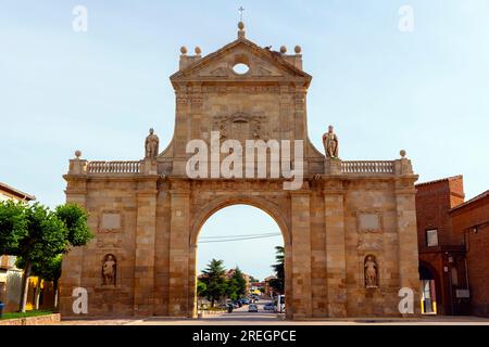 Sahagun, Spanien. Stockfoto