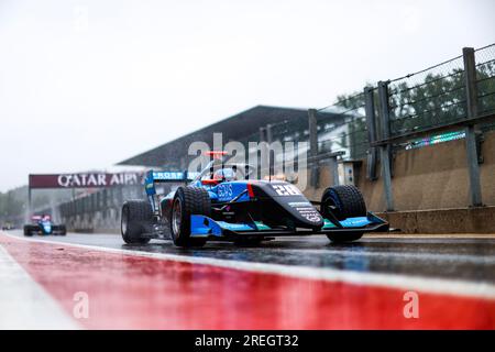 Stavelot, Belgien. 28. Juli 2023. 28 GARCIA Alejandro (mex), Jenzer Motorsport, Dallara F3, Action während der 8. Runde der FIA-Formel-3-Meisterschaft 2023 vom 28. Bis 30. Juli 2023 auf dem Circuit de Spa-Francorchamps in Stavelot, Belgien - Foto Paul Vaicle/DPPI Credit: DPPI Media/Alamy Live News Stockfoto