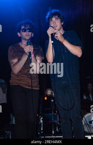 Andrew Wells VanWyngarden, Benjamin Goldwasser - MGMT, V2009, Hylands Park, Chelmsford, Essex, Großbritannien - 23. August 2009 Stockfoto