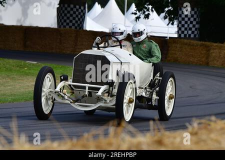 Ben Collings, Mercedes Grand Prix, 30 Jahre Festival of Speed, eine Auswahl der besten Autos und Fahrräder, die auf dem Kurs o Stockfoto