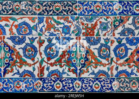 Iznik Fliesen Stockfoto