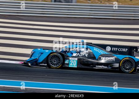 ELMS 2023 im Circuit Paul Ricard , Castellet, FRANKREICH, 16/07/2023 Florent 'MrCrash' B.. Stockfoto