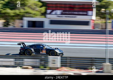 ELMS 2023 im Circuit Paul Ricard , Castellet, FRANKREICH, 16/07/2023 Florent 'MrCrash' B.. Stockfoto