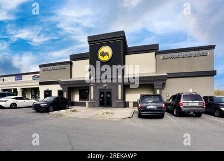 Buffalo Wild Wings Restaurant im Norden von Las Vegas, Nevada Stockfoto