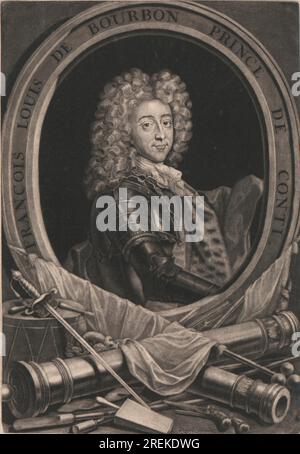 Francois Louis De Bourbon, Prinz de Conti von Christoph Weigel, dem Ältesten Stockfoto