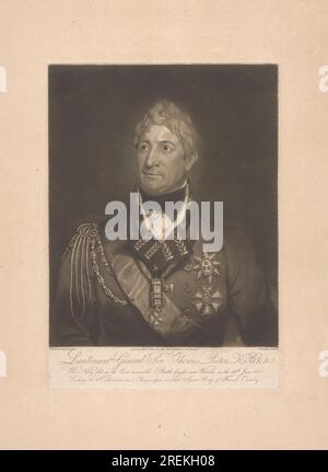 Generalleutnant Sir Thomas Picton 1815 von J. C. Easling Stockfoto