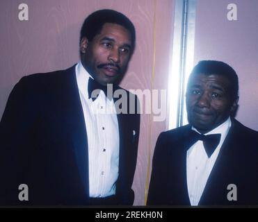 1981 Dave Winfield Floyd Patterson John Barrett/PHOTOlink Stockfoto