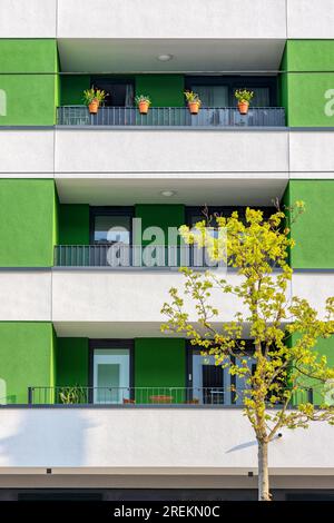 Moderne Architektur Living Space Halberstadt Stockfoto