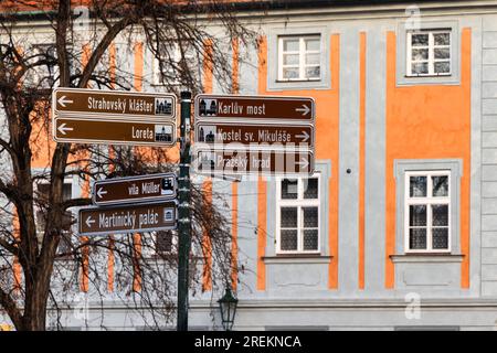 Eindrücke aus der Stadt Prag Fotografien Stockfoto