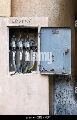 Eindrücke aus der Stadt Prag Fotografien Stockfoto