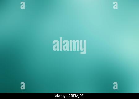 Abstrakter blauer verlaufender Hintergrund verschwommene Farben leicht grünlich glätten Stockfoto