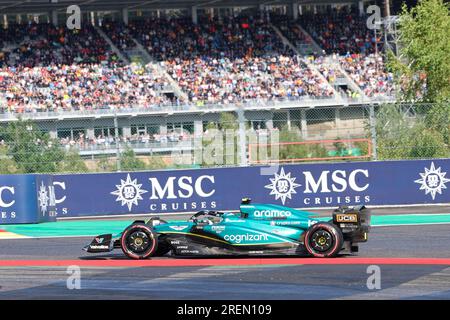 Stavelot, Belgien. 28. Juli 2023. Jul28. Bis 30. 2023. Juli Spa Francorshamps, Belgien während 2023 Formel 1 MSC Cruises Belgischer Grand Prix, Formel-1-Weltmeisterschaft - Qualifikation, Formel-1-Meisterschaft in Stavelot, Belgien, Juli 28 2023 Guthaben: Independent Photo Agency/Alamy Live News Stockfoto