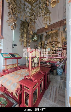 07 26 2007 Vintage Nipponzan Myohoji Ein japanischer buddhistischer Tempel in Puri , Odisha Orissa.Indien Asien. Stockfoto