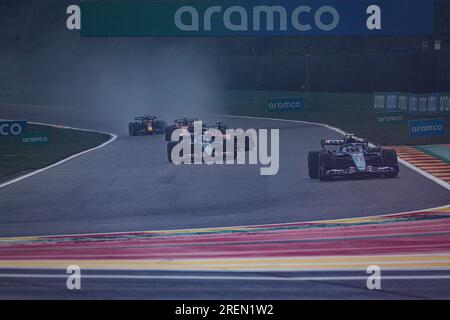 Stavelot, Belgien. 28. Juli 2023. Jul28. Bis 30. 2023. Juli Spa Francorshamps, Belgien während 2023 Formel 1 MSC Cruises Belgischer Grand Prix, Formel-1-Weltmeisterschaft - Qualifikation, Formel-1-Meisterschaft in Stavelot, Belgien, Juli 28 2023 Guthaben: Independent Photo Agency/Alamy Live News Stockfoto