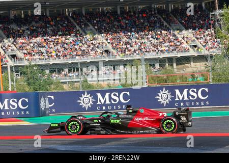 Stavelot, Belgien. 28. Juli 2023. Jul28. Bis 30. 2023. Juli Spa Francorshamps, Belgien während 2023 Formel 1 MSC Cruises Belgischer Grand Prix, Formel-1-Weltmeisterschaft - Qualifikation, Formel-1-Meisterschaft in Stavelot, Belgien, Juli 28 2023 Guthaben: Independent Photo Agency/Alamy Live News Stockfoto
