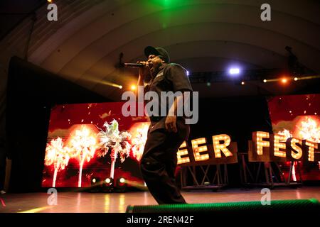 Toronto, Kanada. 28. Juli 2023. Rapper Ice Cube (O'Shea Jackson) tritt beim Toronto Festival of Beer Credit auf: Bobby Singh/Alamy Live News Stockfoto