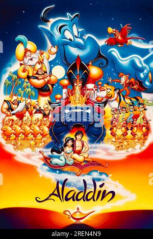 ALADDIN (1992), Regie: John Musker. Quelle: Disney/Album Stockfoto