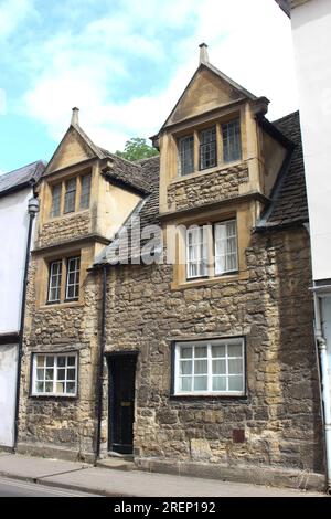 Ein Foto von alten Gebäuden in Oxford, England Stockfoto