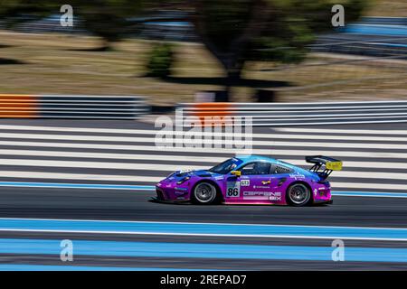 Lemans Cup 2023 im Circuit Paul Ricard, Castellet, FRANKREICH, 16/07/2023 Florent 'MrCrash' B.. Stockfoto