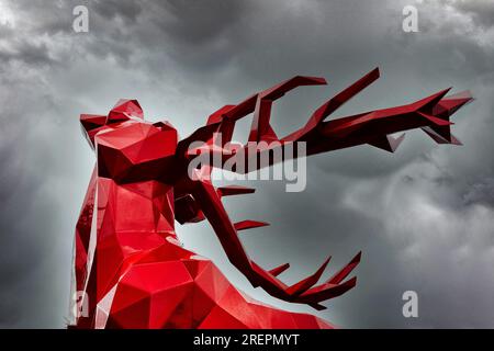 Spa Francorchamps, Belgien. 29. Juli 2023. Paddock-Atmosphäre. 29.07.2023. Formel-1-Weltmeisterschaft, Rd 13, Belgischer Grand Prix, Spa Francorchamps, Belgien, Sprint Day. Das Foto sollte wie folgt lauten: XPB/Press Association Images. Kredit: XPB Images Ltd/Alamy Live News Stockfoto