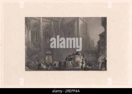 St. Julian's, Tours 1833 von William Radclyffe Stockfoto