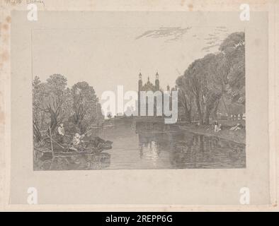 Eaton College, Berkshire, zwischen 1827 und 1838 von William Radclyffe Stockfoto