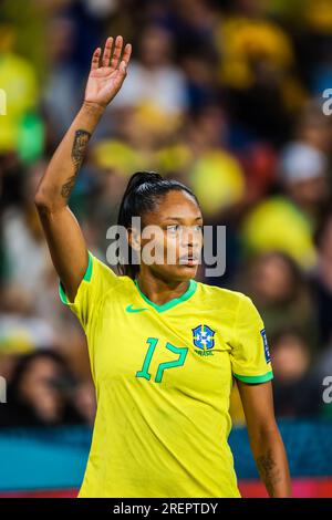 Brisbane, Queensland, Australien. 29. Juli 2023. BRISBANE, AUSTRALIEN - JULI 29: ARY BORGES of Brazil spielt Frankreich bei der FIFA Women's World Cup Australia & Neuseeland 2023 im Brisbane Stadium am 29. Juli 2023 (Kreditbild: © Chris Putnam/ZUMA Press Wire) REDAKTIONELLER GEBRAUCH! Nicht für den kommerziellen GEBRAUCH! Kredit: ZUMA Press, Inc./Alamy Live News Stockfoto