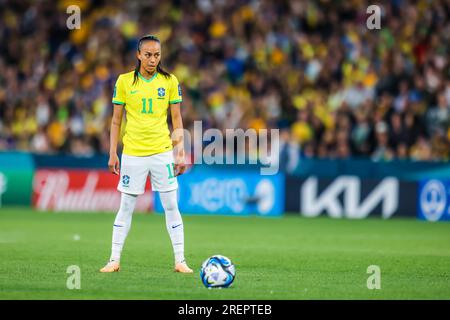 Brisbane, Queensland, Australien. 29. Juli 2023. BRISBANE, AUSTRALIEN - JULI 29: ADRIANA von Brasilien spielt Frankreich bei der FIFA Women's World Cup Australia & Neuseeland 2023 im Brisbane Stadium am 29. Juli 2023 (Kreditbild: © Chris Putnam/ZUMA Press Wire) REDAKTIONELLER GEBRAUCH! Nicht für den kommerziellen GEBRAUCH! Kredit: ZUMA Press, Inc./Alamy Live News Stockfoto