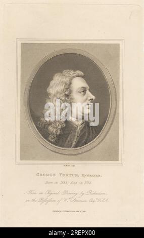 George Vertue, Graviererin 1812 von James Basire Stockfoto