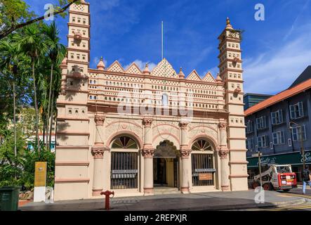 Nagore Dargah Indian Muslim Heritage Centre, Telok Ayer Street, Singapur Stockfoto