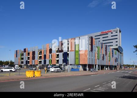 Hilton Hampton Hotel außerhalb von Liverpool John Lennon Airport Liverpool England UK Stockfoto