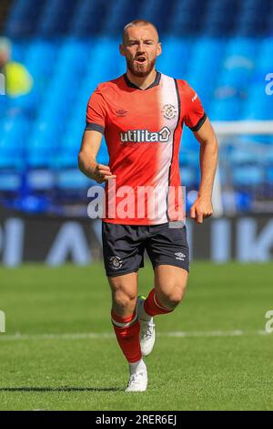 Sheffield, Großbritannien. 29. Juli 2023. Luton Town Mittelfeldspieler Allan Campbell (22) während des Sheffield Wednesday FC vs Luton Town FC Pre-Season Friendly im Hillsborough Stadium, Sheffield, Großbritannien am 29. Juli 2023 Gutschrift: Jede zweite Media/Alamy Live News Stockfoto