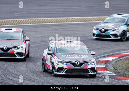 16 VIGUIER Lionel (FRA), T2CM, Aktion während der 7. Runde des Clio Cup Europe 2023, vom 28. Bis 30. Juli 2023 auf dem Nürburgring, in Nürburg, Deutschland - Photo Clément Luck/DPPI Credit: DPPI Media/Alamy Live News Stockfoto