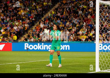 Brisbane, Australien. 29. Juli 2023. Leticia of Brazil wurde während des FIFA Women's World Cup Australia & New Zealand 2023 Group Match zwischen Frankreich und Brasilien im Brisbane Stadium gesehen.Frankreich gewann das Spiel 2-1. Kredit: SOPA Images Limited/Alamy Live News Stockfoto