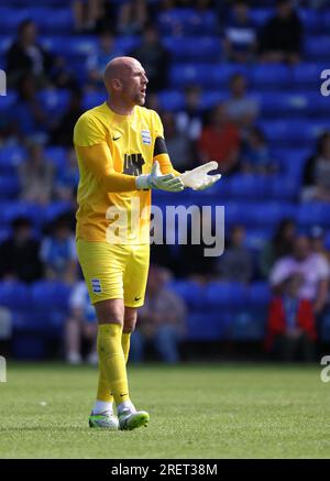 Peterborough, Großbritannien. 29. Juli 2023. John Ruddy (BC) beim Vorsaison-Freundschaftsspiel Peterborough United gegen Birmingham City im Weston Homes Stadium, Peterborough, Cambridgeshire. Kredit: Paul Marriott/Alamy Live News Stockfoto