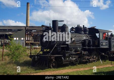 Historische Dampfeisenbahn, Jose Smith Comas, Kuba Stockfoto