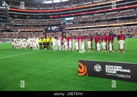 Dallas, Usa. 29. Juli 2023. Real Madrid und Barcelona, international freundlich im AT&T Stadium in der Stadt Dallas in den Vereinigten Staaten an diesem Samstag, den 29. Juli 2023. Kredit: Brasilien Photo Press/Alamy Live News Stockfoto