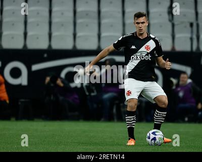 Sao Paulo, Brasilien. 29. Juli 2023. Spiel zwischen Corinthianern und Vasco für die 17. Runde der brasilianischen Meisterschaft 2023 in der Neo Quimica Arena, im Osten von Sao Paulo, Samstagabend, 29. Adriana Spaca/SPP (Adriana Spaca/SPP) Kredit: SPP Sport Press Photo. Alamy Live News Stockfoto