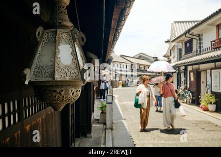 Juni 2023, Kurashiki Bikan Historical Quarter, Kurashiki, Präfektur Okayama, Japan Stockfoto