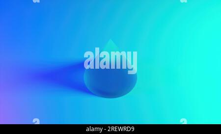 Abstract 3D-Kegel. Computergeneriertes Rendering Stockfoto