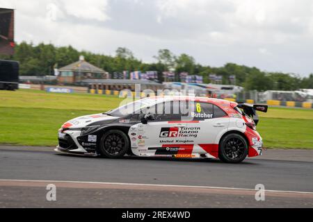 Darlington, Großbritannien. 30. Juli 2023. Runde 16 während der British Touring Car Championship am Croft Circuit, Darlington, Großbritannien, am 30. Juli 2023. Foto: Chris Williams. Nur redaktionelle Verwendung, Lizenz für kommerzielle Verwendung erforderlich. Keine Verwendung bei Wetten, Spielen oder Veröffentlichungen von Clubs/Ligen/Spielern. Kredit: UK Sports Pics Ltd/Alamy Live News Stockfoto