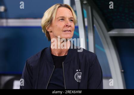 Sydney, Australien. 30. Juli 2023 30. Juli 2023; Sydney Football Stadium, Sydney, NSW, Australien: FIFA Womens World Cup Gruppe H Fußball, Deutschland gegen Kolumbien; Martina Voss-Tecklenburg Cheftrainer der deutschen Frauennationalfußballmannschaft Credit: Action Plus Sports Images/Alamy Live News Stockfoto