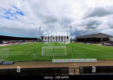 Dundee, Großbritannien. 30. Juli 2023; Dens Park, Dundee, Schottland: Scottish Viaplay Cup Group E Football, Dundee versus Inverness Caledonian Thistle; The Kilmac Stadium, Heimstadion des Dundee FC Credit: Action Plus Sports Images/Alamy Live News Stockfoto